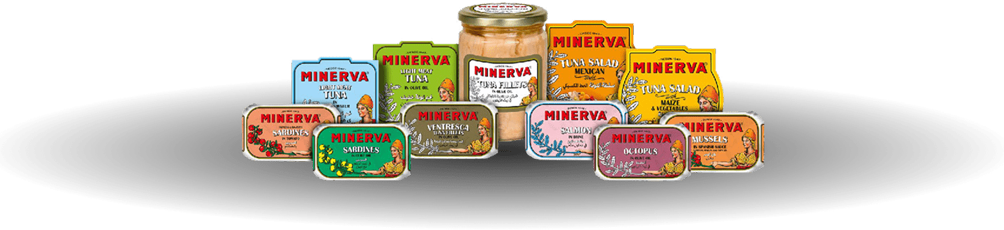 Surtido de productos Minerva