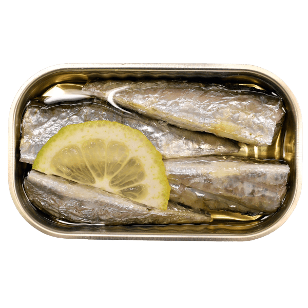 Sardine à l&rsquo;huile d&rsquo;olive vierge extra et citron