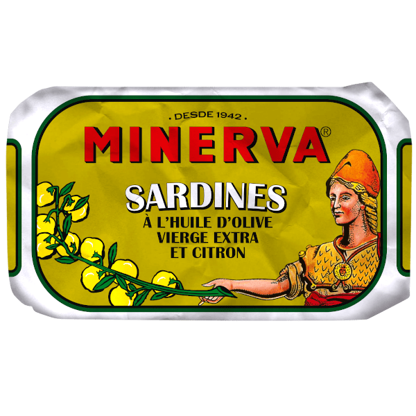 Sardine à l&rsquo;huile d&rsquo;olive vierge extra et citron