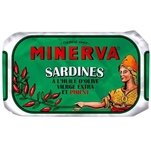 Sardine à l&rsquo;huile d&rsquo;olive vierge extra piquante