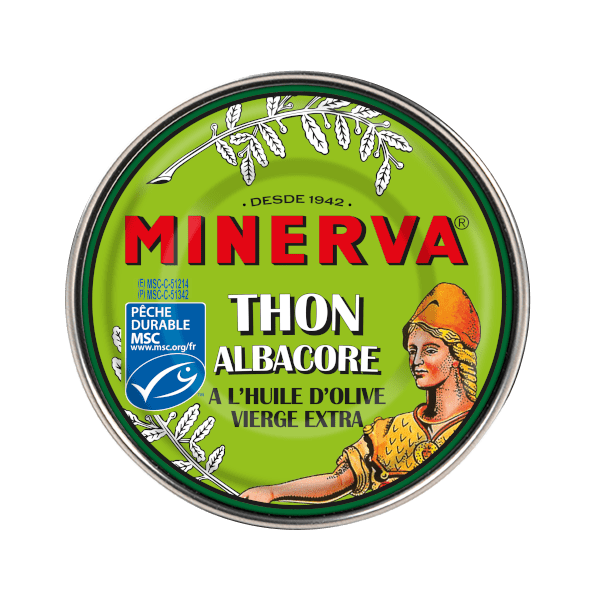 Thon albacore à l&rsquo;huile d&rsquo;olive vierge extra 1/5 MSC